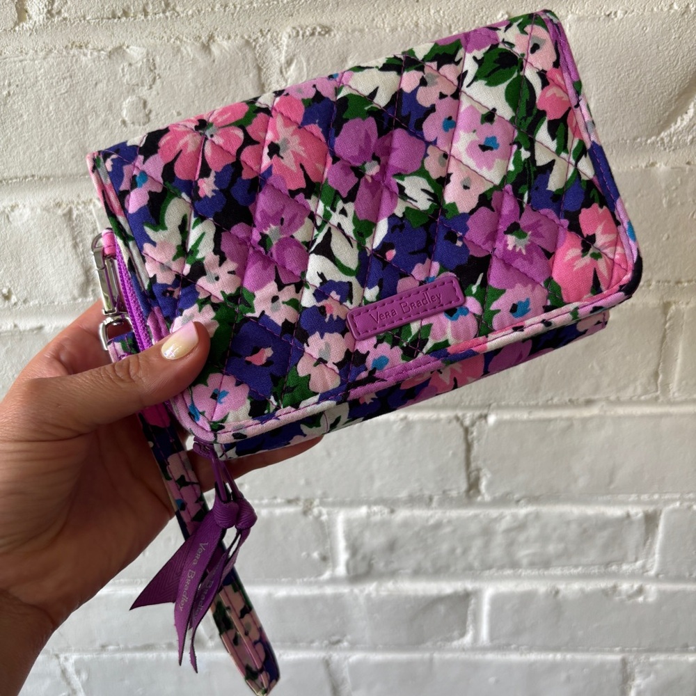 Vera Bradley quilted wallet